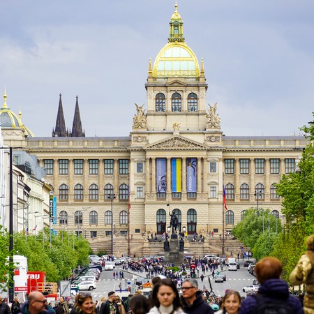 Wenceslas Square Prague