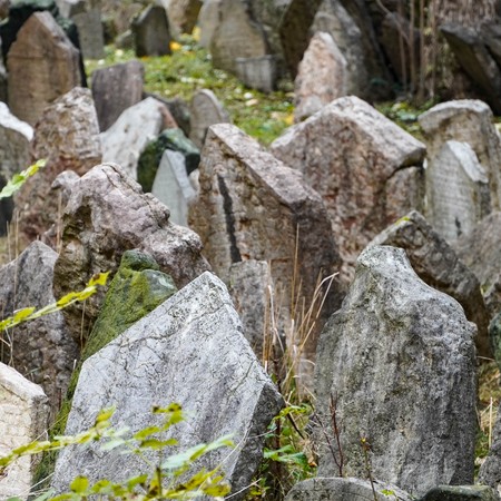 Old Jewish Cemetery Prague - History